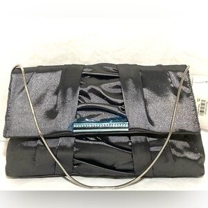Steve Madden Noriko Gunmetal Clutch / Shoulder Bag